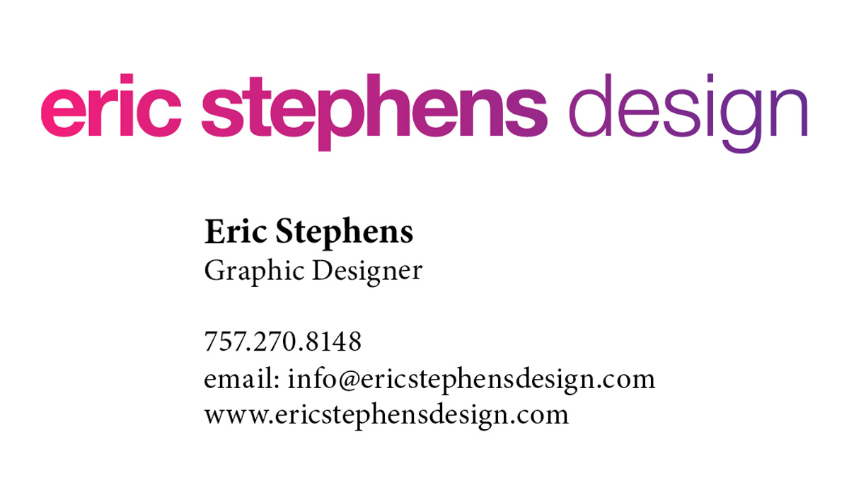 Business Cards design for local regional clients. Print marketing for small business, self-employed or sole proprietorships