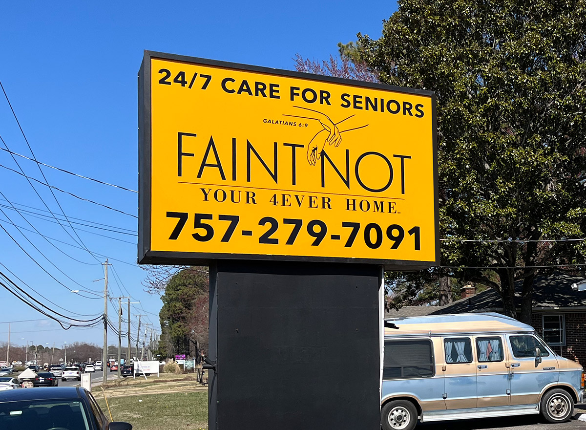 Signs banners production and printing for local and regional clients. Print marketing for small business and self-employed